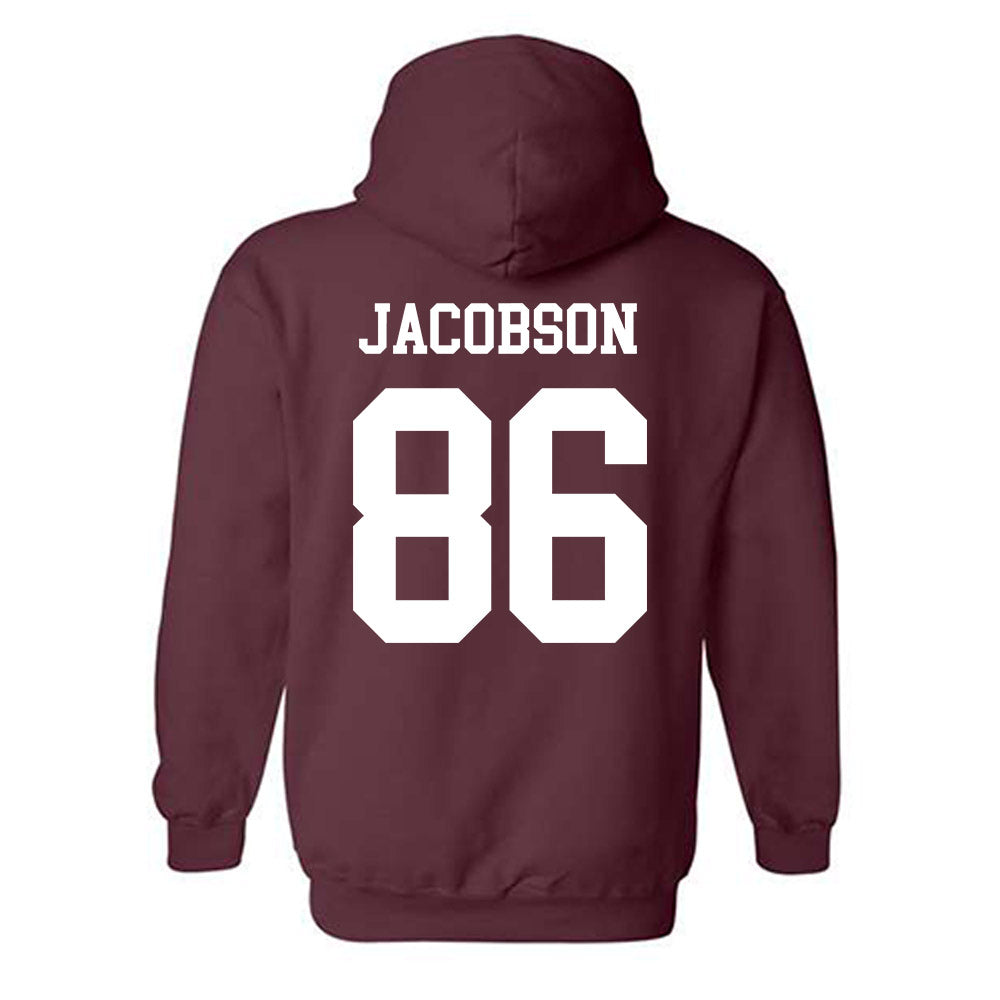 Texas A&M - NCAA Football : Evan Jacobson - Classic Shersey Hooded Sweatshirt-1