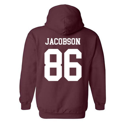 Texas A&M - NCAA Football : Evan Jacobson - Classic Shersey Hooded Sweatshirt-1
