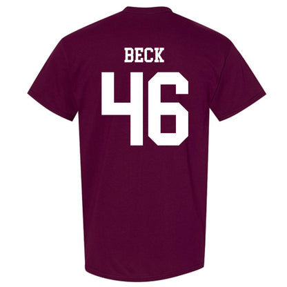 Texas A&M - NCAA Football : Qui Beck - Classic Shersey T-Shirt-1