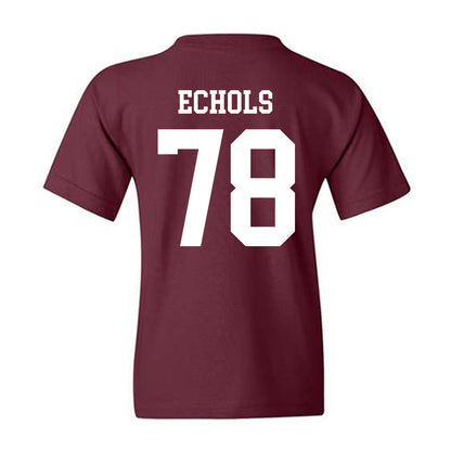 Texas A&M - NCAA Football : Coen Echols - Classic Shersey Youth T-Shirt-1