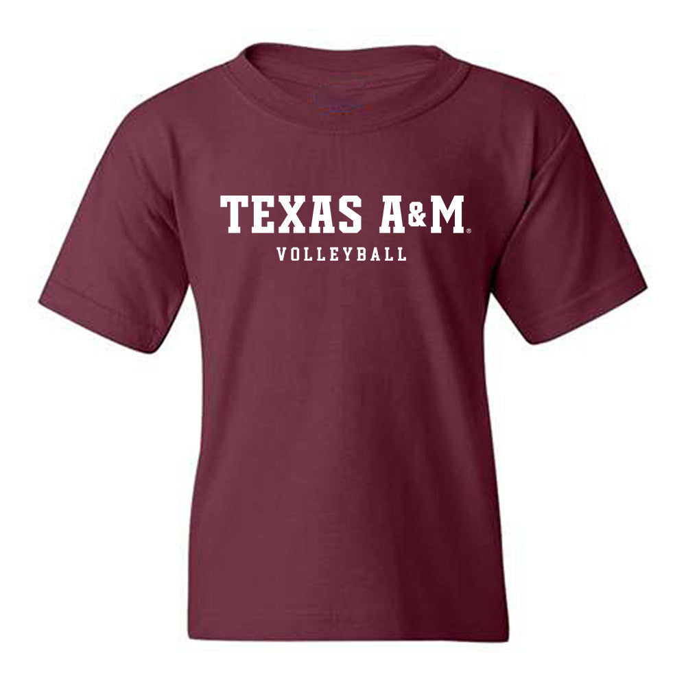 Texas A&M - NCAA Women's Volleyball : Lolufe Adedeji - Classic Shersey Youth T-Shirt-0