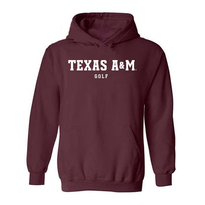 Texas A&M - NCAA Women's Golf : Brynn Kort - Classic Shersey Hooded Sweatshirt-0