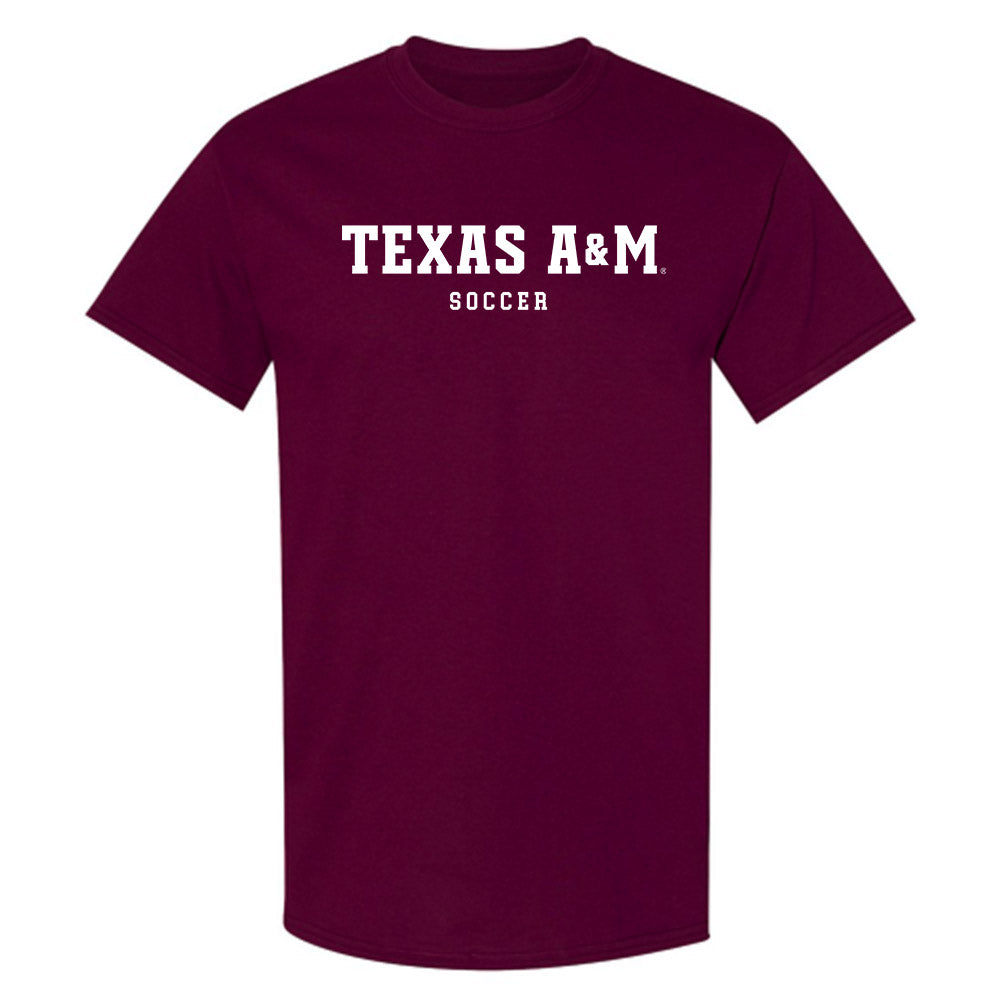 Texas A&M - NCAA Women's Soccer : Leah Diaz - Classic Shersey T-Shirt-0
