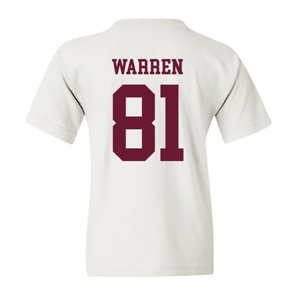 Texas A&M - NCAA Football : Jayden Warren - Classic Shersey Youth T-Shirt-1