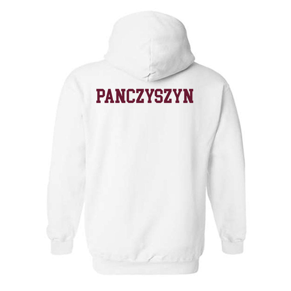 Texas A&M - NCAA Women's Swimming & Diving : Halina Panczyszyn - Classic Shersey Hooded Sweatshirt-1