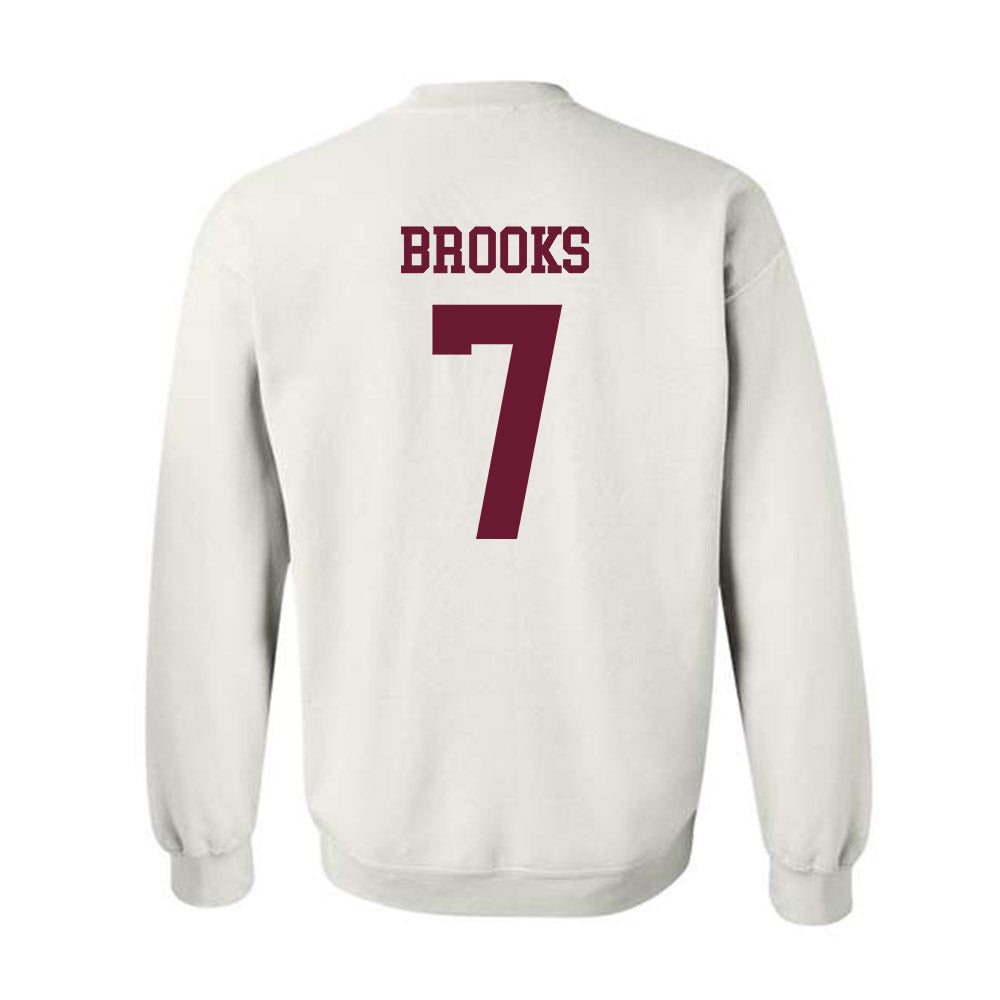 Texas A&M - NCAA Football : Dalton Brooks - Classic Shersey Crewneck Sweatshirt-1