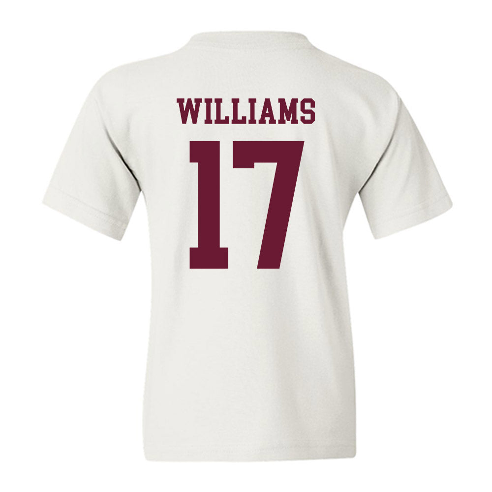 Texas A&M - NCAA Football : Madden Williams - Classic Shersey Youth T-Shirt-1