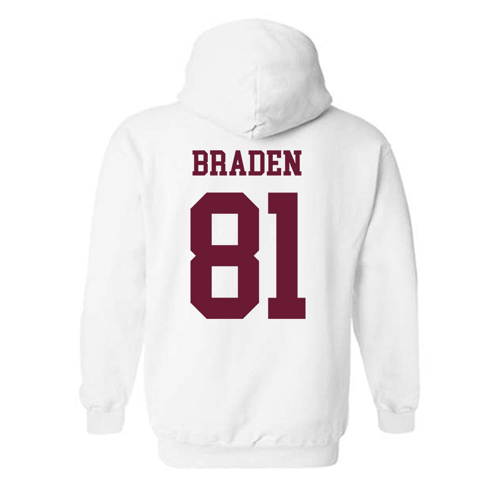 Texas A&M - NCAA Football : Luke Braden - Classic Shersey Hooded Sweatshirt-1