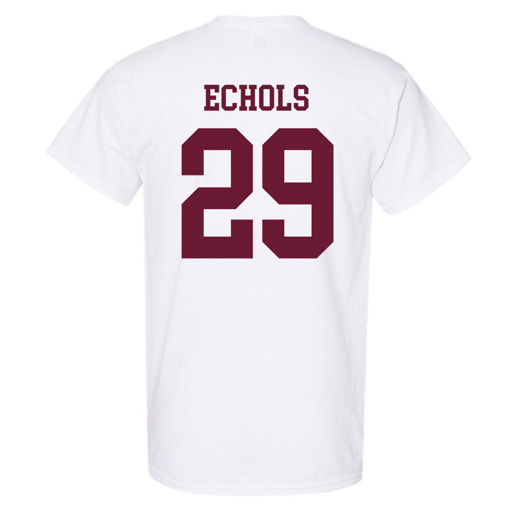 Texas A&M - NCAA Football : Justin Echols - Classic Shersey T-Shirt-1