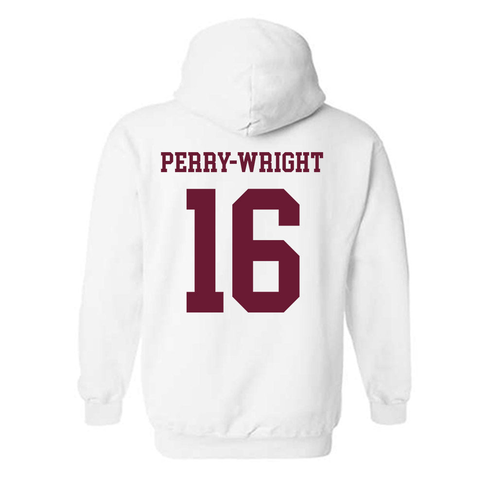 Texas A&M - NCAA Football : Bryce Perry-Wright - Classic Shersey Hooded Sweatshirt-1
