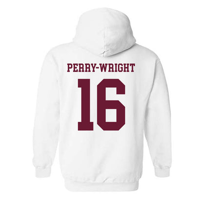 Texas A&M - NCAA Football : Bryce Perry-Wright - Classic Shersey Hooded Sweatshirt-1