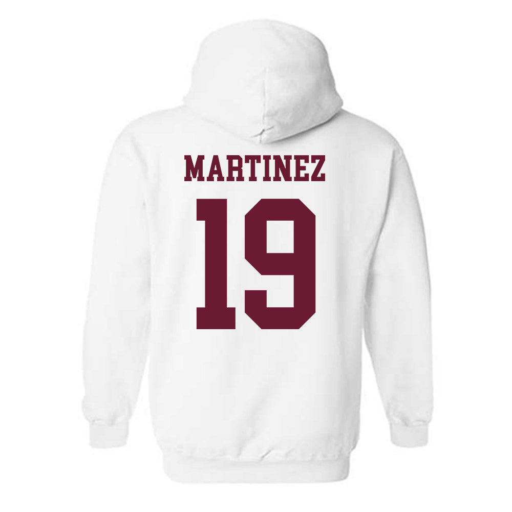 Texas A&M - NCAA Men's Basketball : Eemil Martinez - Classic Shersey Hooded Sweatshirt-1