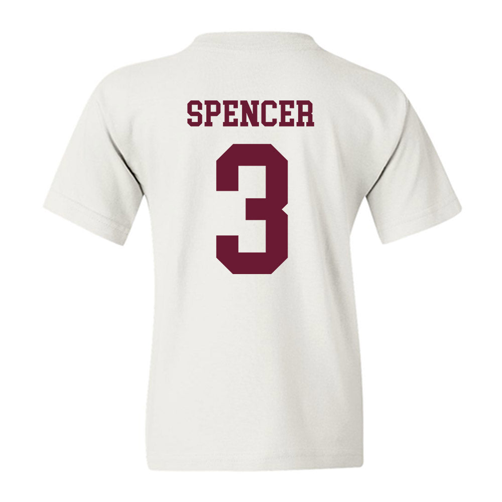 Texas A&M - NCAA Softball : Trinitey Spencer - Classic Shersey Youth T-Shirt-1