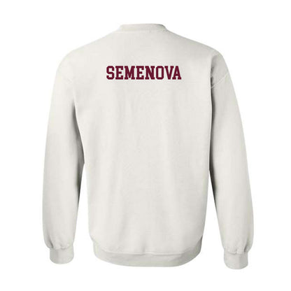 Texas A&M - Dance Team : Alisa Semenova - Classic Shersey Crewneck Sweatshirt-1