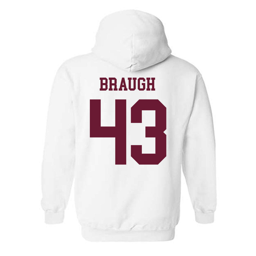 Texas A&M - NCAA Football : Carter Braugh - Classic Shersey Hooded Sweatshirt-1