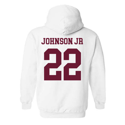 Texas A&M - NCAA Football : Rashad "Tom Tom" Johnson Jr - Classic Shersey Hooded Sweatshirt-1