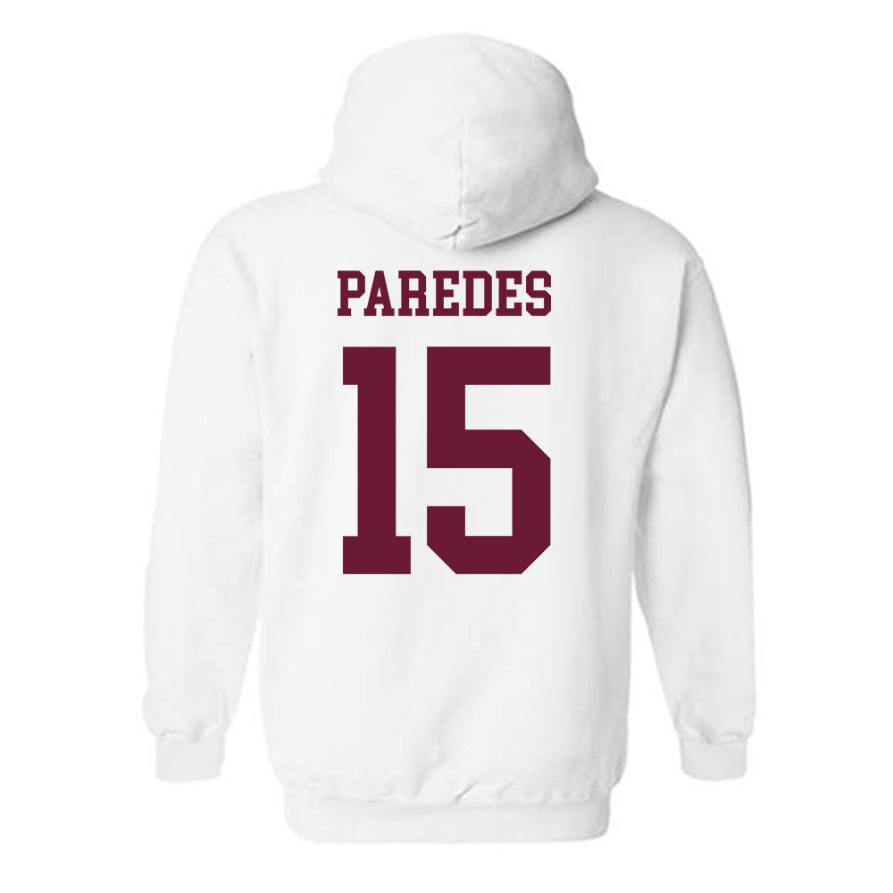 Texas A&M - NCAA Women's Soccer : Adelaide Paredes - Classic Shersey Hooded Sweatshirt-1
