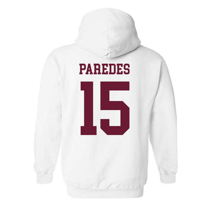Texas A&M - NCAA Women's Soccer : Adelaide Paredes - Classic Shersey Hooded Sweatshirt-1