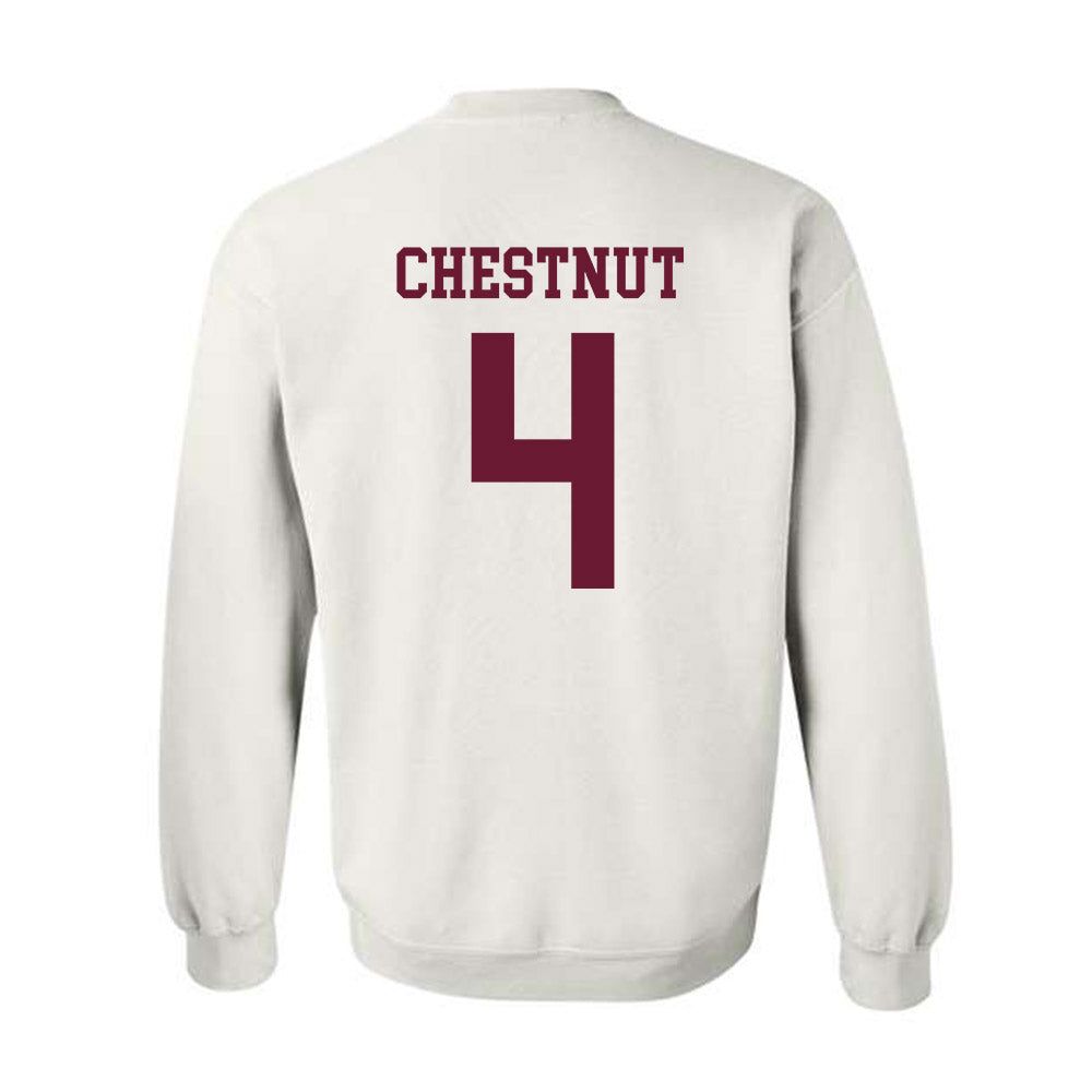Texas A&M - NCAA Baseball : Travis Chestnut - Classic Shersey Crewneck Sweatshirt-1