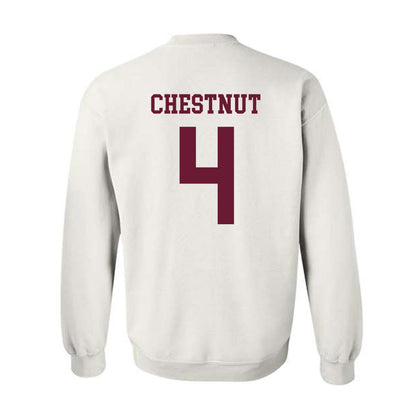 Texas A&M - NCAA Baseball : Travis Chestnut - Classic Shersey Crewneck Sweatshirt-1