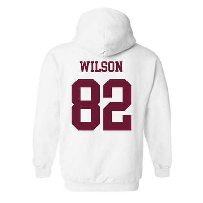 Texas A&M - NCAA Football : Jonah Wilson - Classic Shersey Hooded Sweatshirt-1