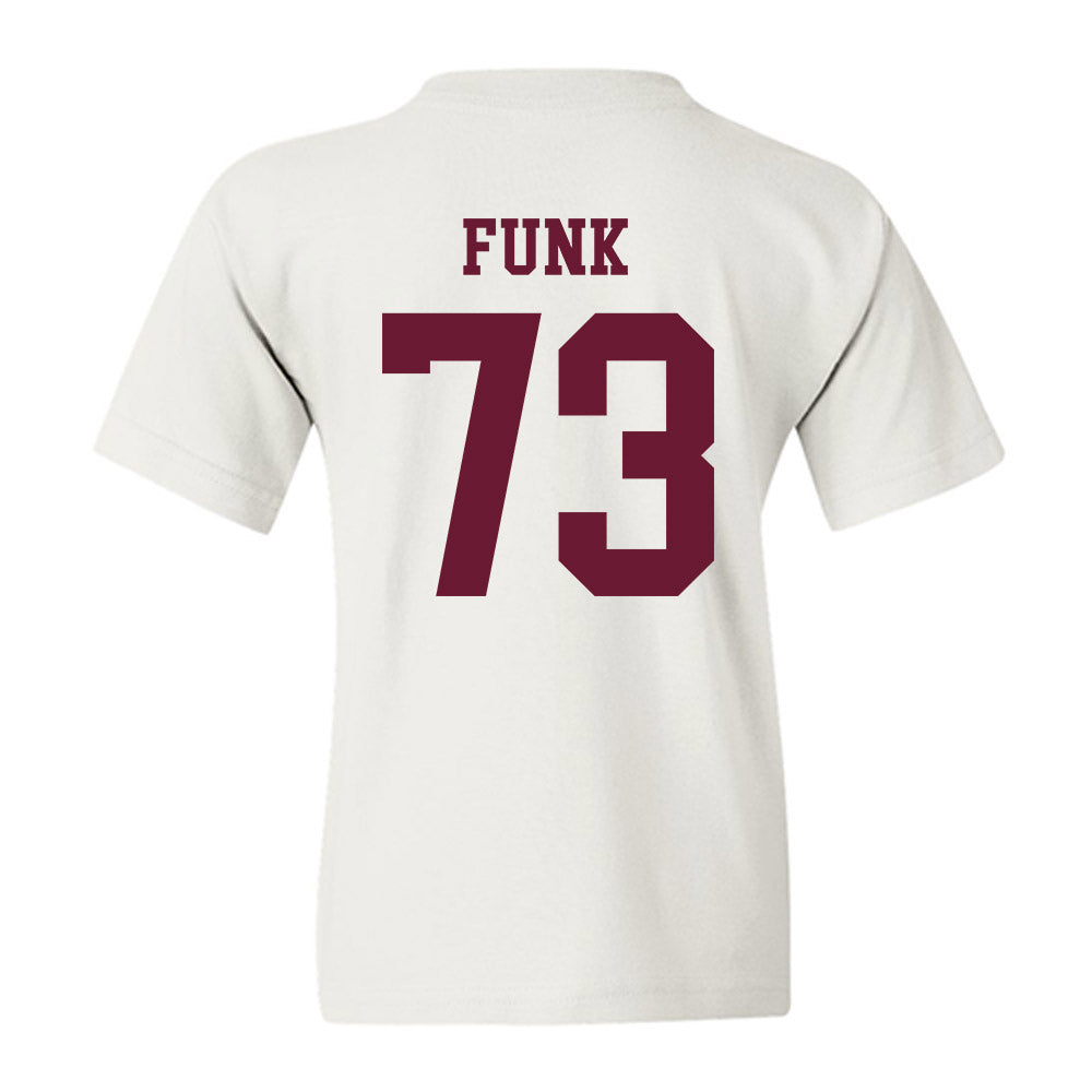 Texas A&M - NCAA Football : Ashton Funk - Classic Shersey Youth T-Shirt-1