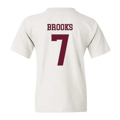 Texas A&M - NCAA Football : Dalton Brooks - Classic Shersey Youth T-Shirt-1