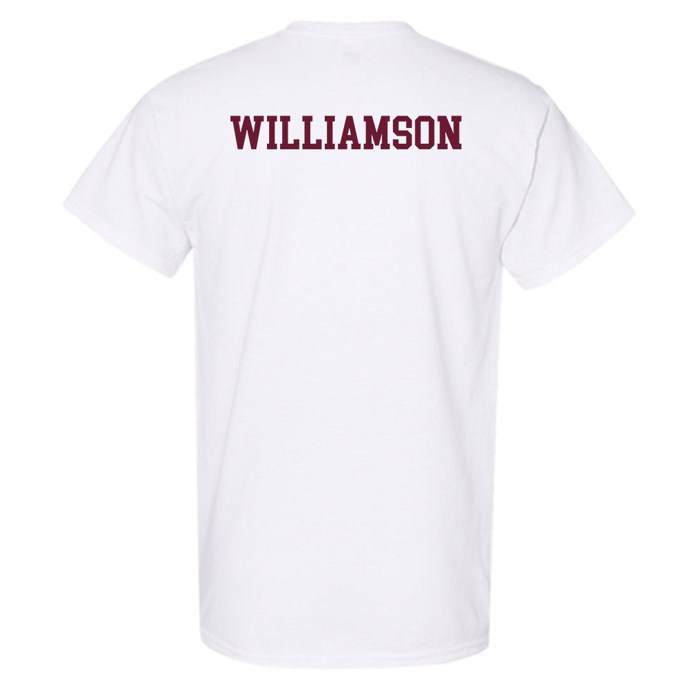 Texas A&M - NCAA Women's Swimming & Diving : Eloise Williamson - Classic Shersey T-Shirt-1