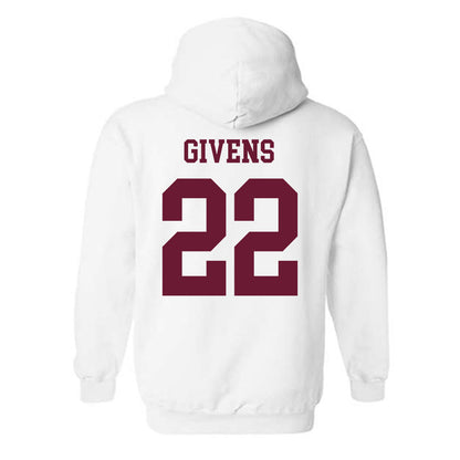 Texas A&M - NCAA Football : Tristian Givens - Classic Shersey Hooded Sweatshirt-1