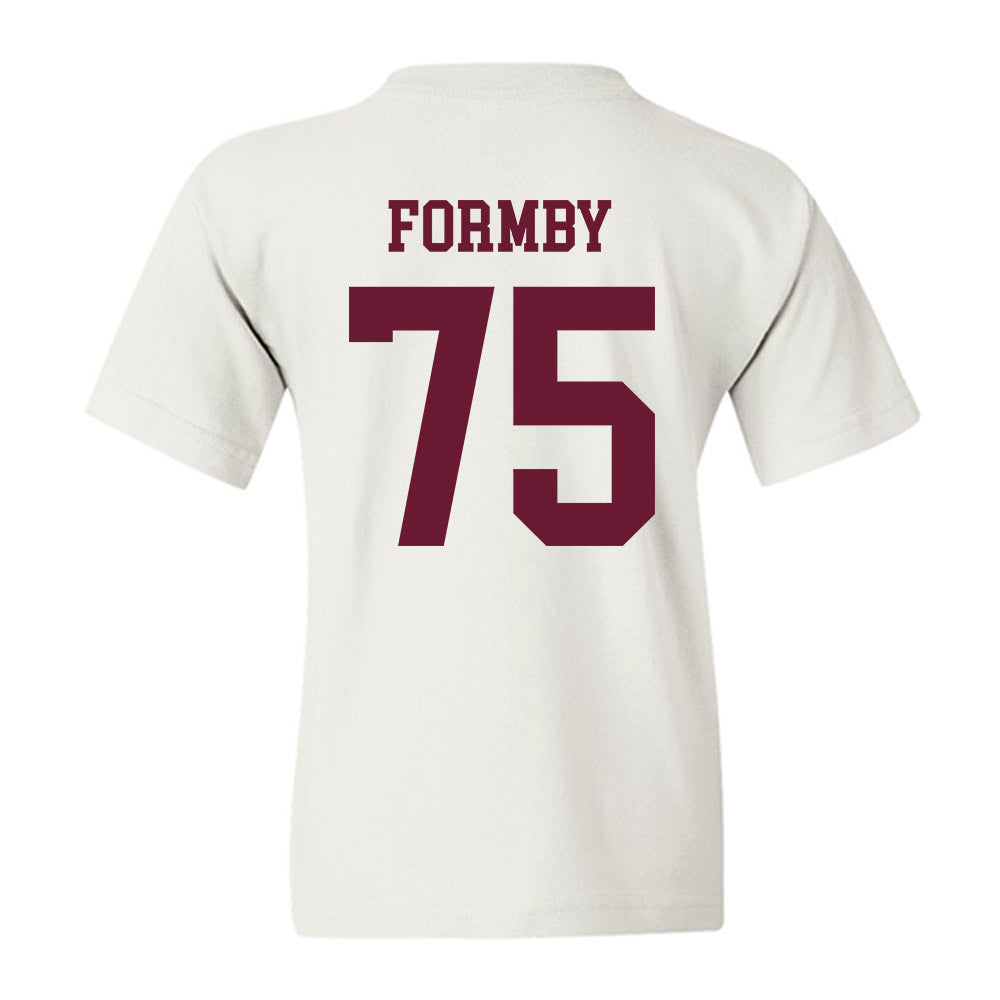 Texas A&M - NCAA Football : Wilkin Formby - Classic Shersey Youth T-Shirt-1