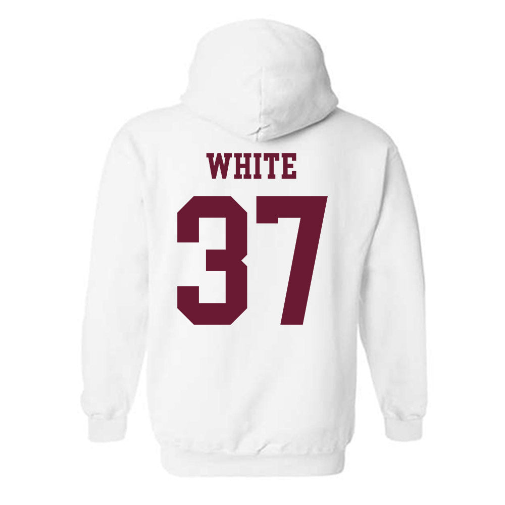 Texas A&M - NCAA Football : Tyler White - Classic Shersey Hooded Sweatshirt-1