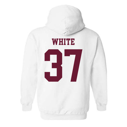 Texas A&M - NCAA Football : Tyler White - Classic Shersey Hooded Sweatshirt-1