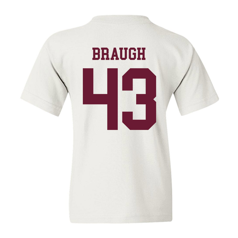 Texas A&M - NCAA Football : Carter Braugh - Classic Shersey Youth T-Shirt-1