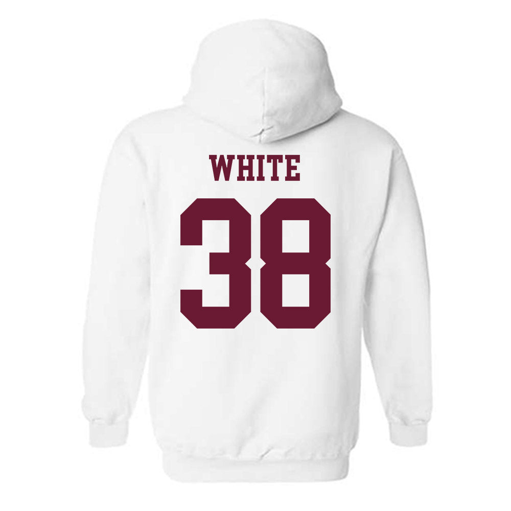 Texas A&M - NCAA Football : Jared White - Classic Shersey Hooded Sweatshirt-1