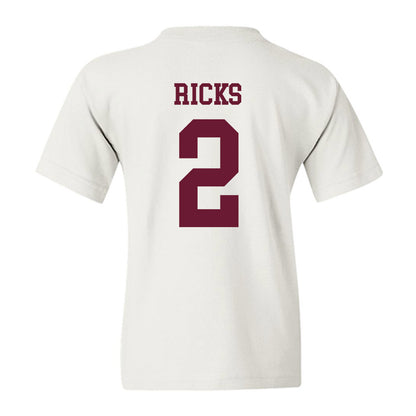 Texas A&M - NCAA Football : Dezz Ricks - Classic Shersey Youth T-Shirt-1