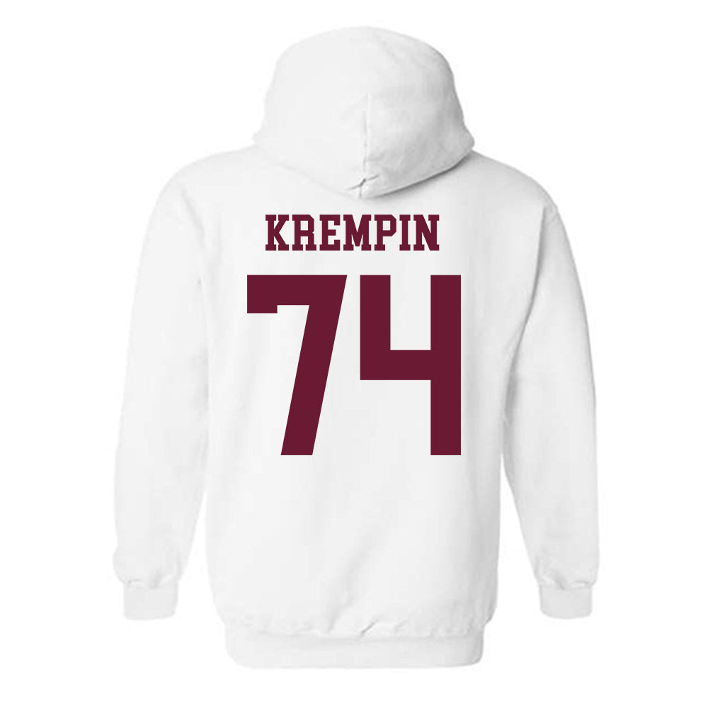 Texas A&M - NCAA Football : Zaden Krempin - Classic Shersey Hooded Sweatshirt-1