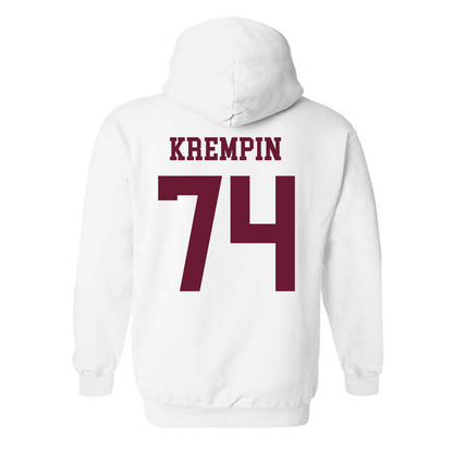 Texas A&M - NCAA Football : Zaden Krempin - Classic Shersey Hooded Sweatshirt-1