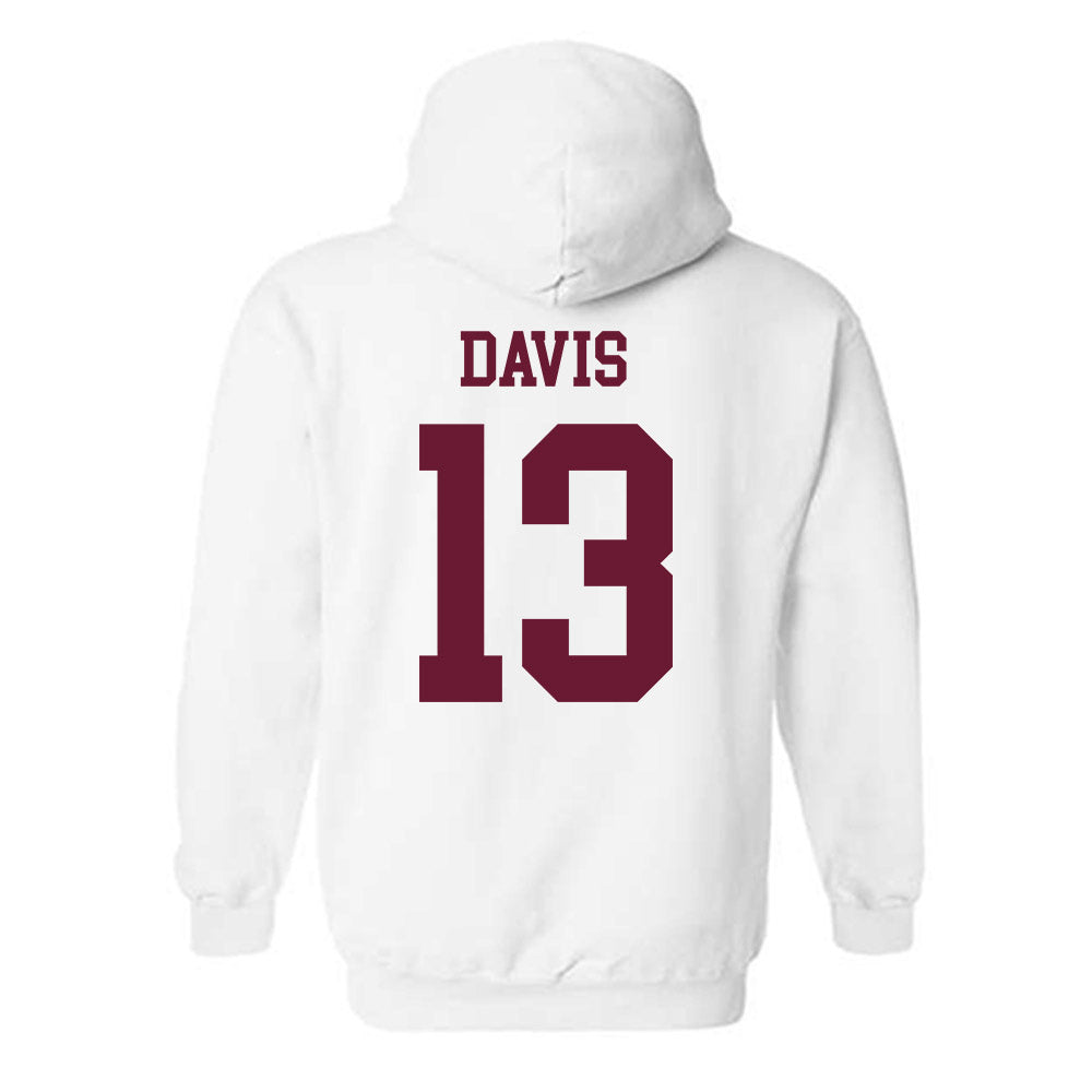 Texas A&M - NCAA Football : Myles Davis - Classic Shersey Hooded Sweatshirt-1