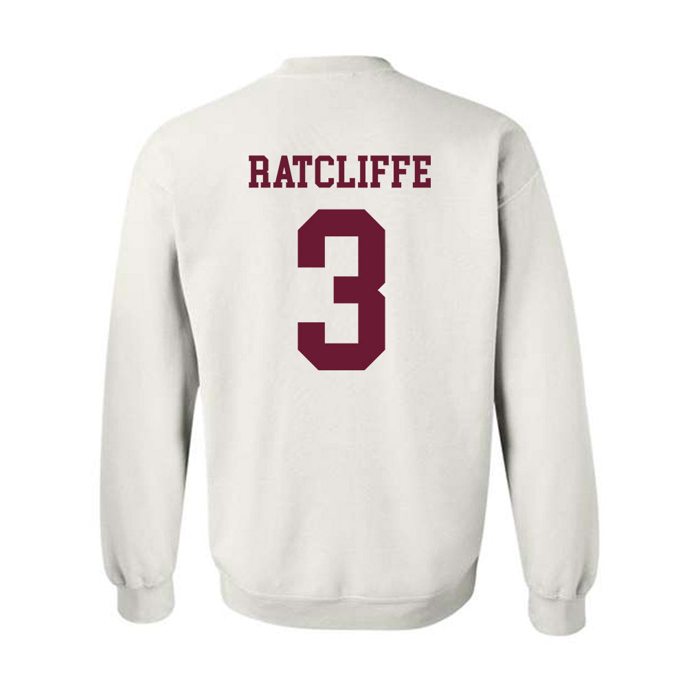 Texas A&M - NCAA Football : Marcus Ratcliffe - Classic Shersey Crewneck Sweatshirt-1