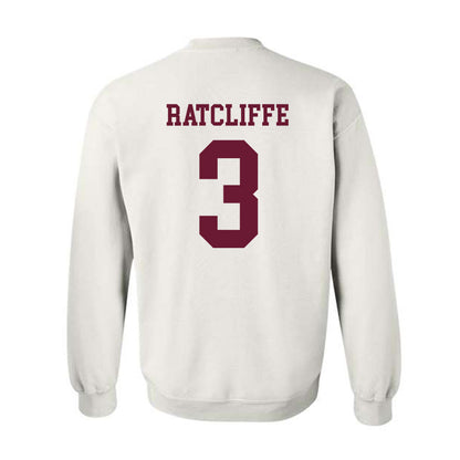 Texas A&M - NCAA Football : Marcus Ratcliffe - Classic Shersey Crewneck Sweatshirt-1