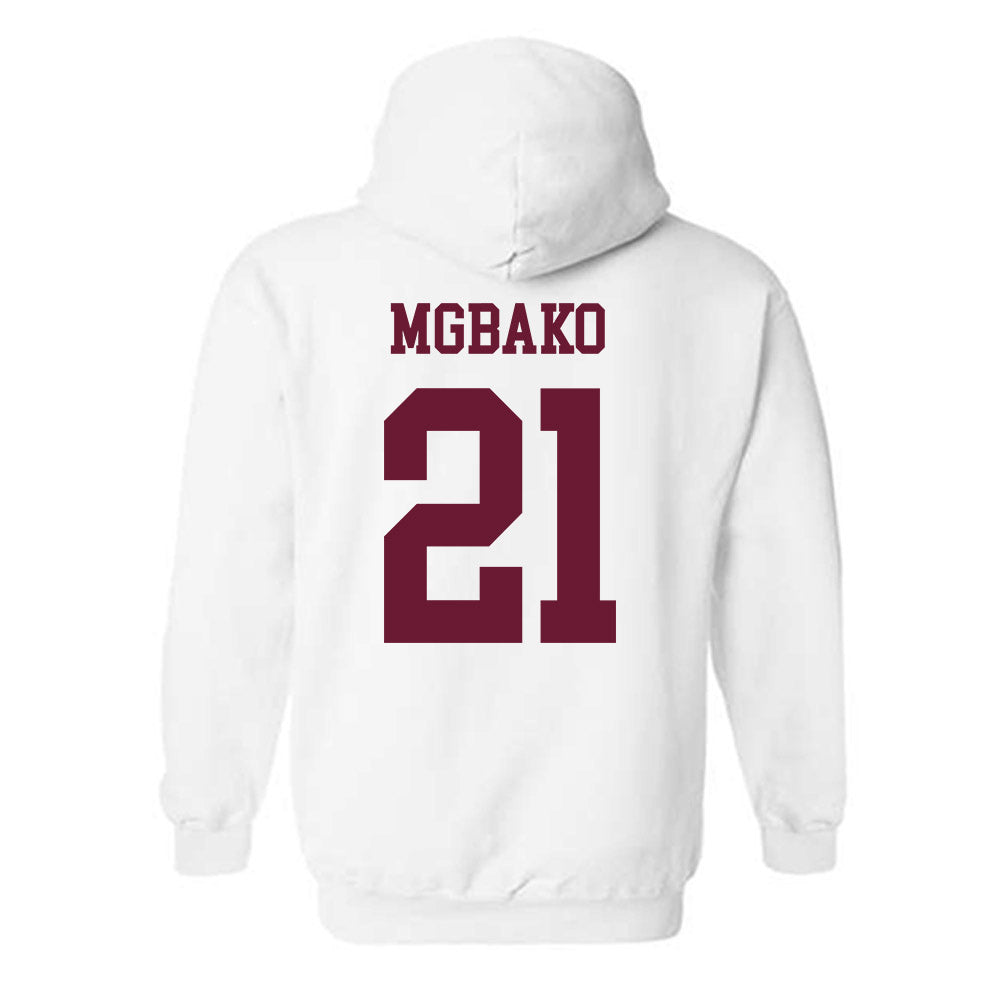 Texas A&M - NCAA Men's Basketball : Mackenzie Mgbako - Classic Shersey Hooded Sweatshirt-1