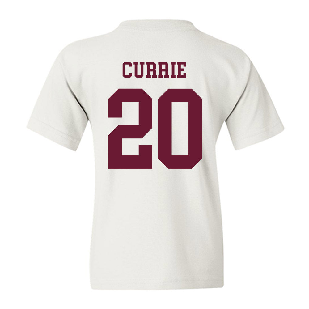 Texas A&M - NCAA Football : Adonyss Currie - Classic Shersey Youth T-Shirt-1
