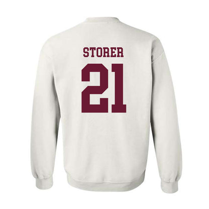 Texas A&M - NCAA Women's Soccer : Holly Storer - Classic Shersey Crewneck Sweatshirt-1