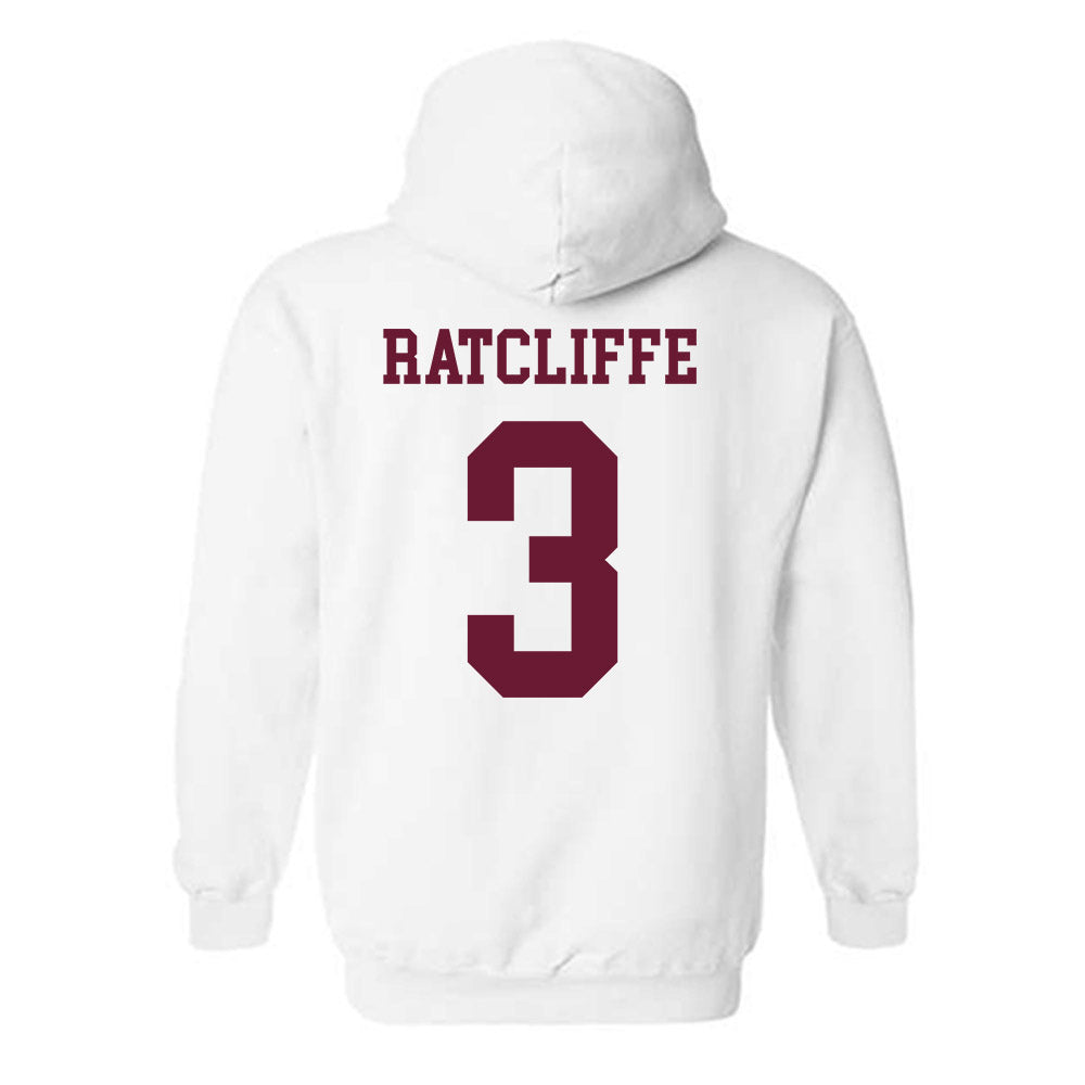 Texas A&M - NCAA Football : Marcus Ratcliffe - Classic Shersey Hooded Sweatshirt-1