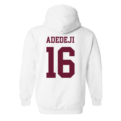 Texas A&M - NCAA Women's Volleyball : Lolufe Adedeji - Classic Shersey Hooded Sweatshirt-1
