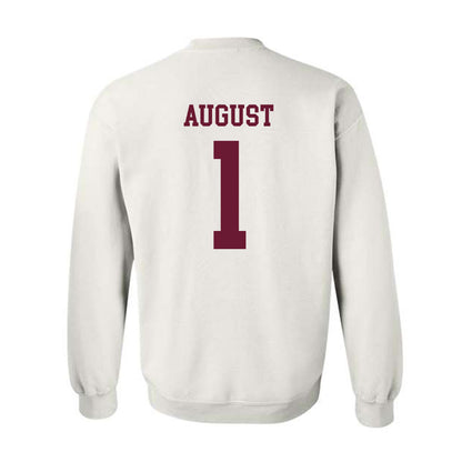 Texas A&M - NCAA Women's Soccer : Makenna August - Classic Shersey Crewneck Sweatshirt-1