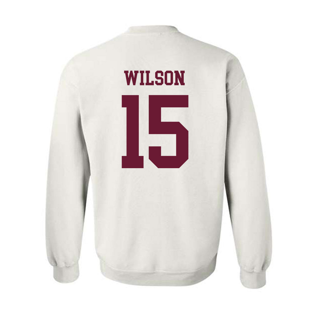 Texas A&M - NCAA Football : Tylan Wilson - Classic Shersey Crewneck Sweatshirt-1