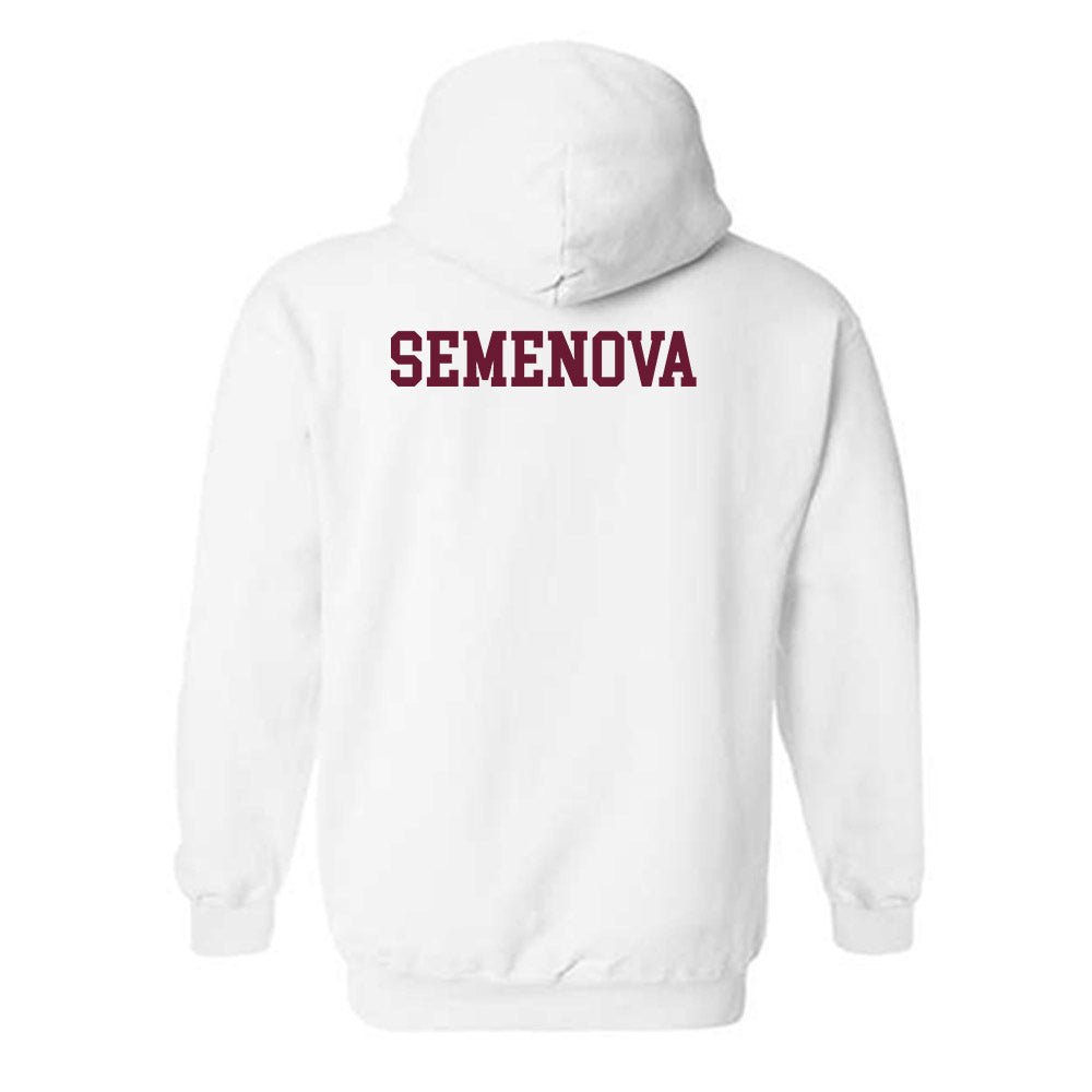 Texas A&M - Dance Team : Alisa Semenova - Classic Shersey Hooded Sweatshirt-1