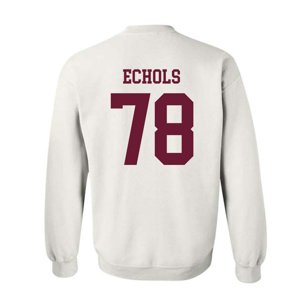 Texas A&M - NCAA Football : Coen Echols - Classic Shersey Crewneck Sweatshirt-1