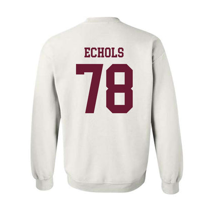 Texas A&M - NCAA Football : Coen Echols - Classic Shersey Crewneck Sweatshirt-1